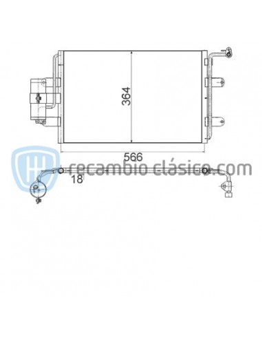 Comprar Condensador AUDI A3 1.9 Tdi online