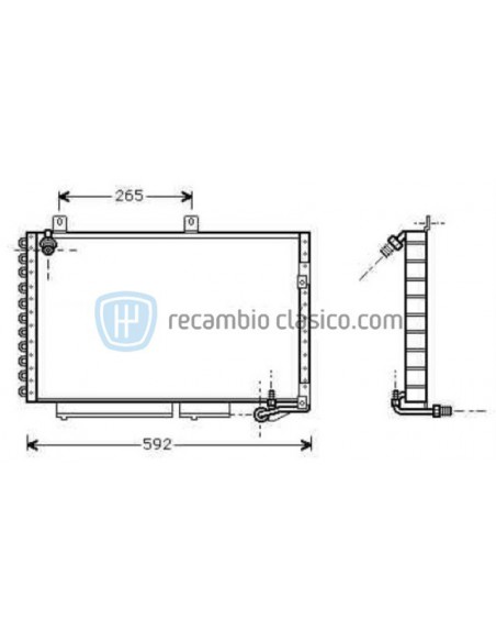 Comprar Condensador AUDI 100 online