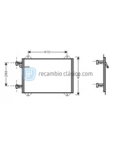 Comprar Condensador AUDI A2 1.2 TDI online