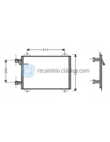 Comprar Condensador AUDI A2 1.2 TDI online