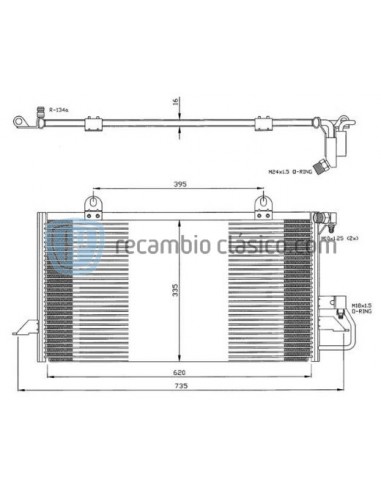 Comprar Condensador AUDI 80 IV TD online