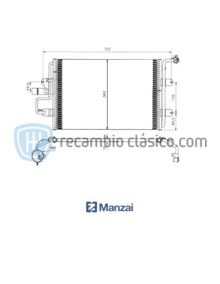 Comprar Condensador AUDI A3 online