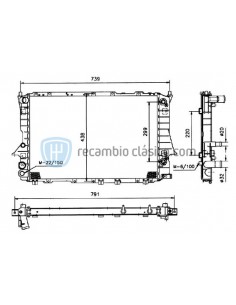 Comprar Radiador refrigeración Audi 100 y A6 online