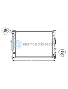 Comprar Radiador refrigeración Audi A4 TDI online