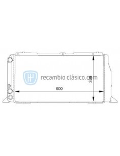 Comprar Radiador refrigeración Audi 80 1.6 D/TD online