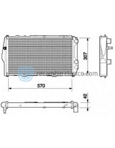 Comprar Radiador refrigeración Audi 100 online