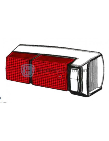 Comprar Piloto trasero base cromada Citroen DS-ID-DS Pallas