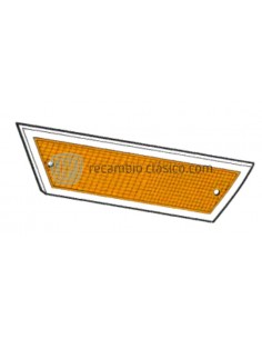 Comprar Tulipa delantera intermitente izquierda borde cromado