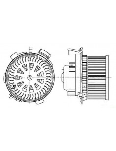 Comprar Ventilador eléctrico de cabina PEUGEOT 206 98- /PEUGEOT
