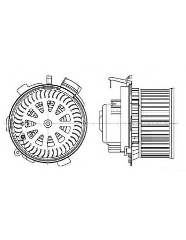 Comprar Ventilador eléctrico de cabina PEUGEOT 206 98- /PEUGEOT
