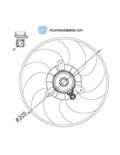 Comprar Ventilador eléctrico CITROEN Berlingo 1.1/1.4i 96- /