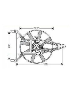 Comprar Ventilador eléctrico PEUGEOT 106 II online