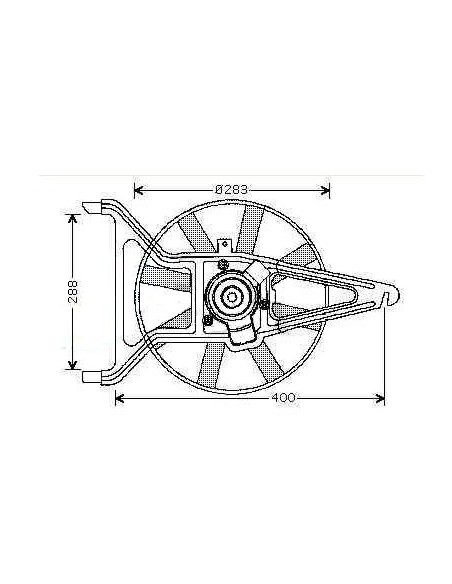 Comprar Ventilador eléctrico PEUGEOT 106 II online