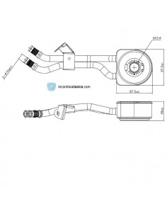 Comprar Radiador de aceite CITROEN Saxo (S0, S1) 1.6 online