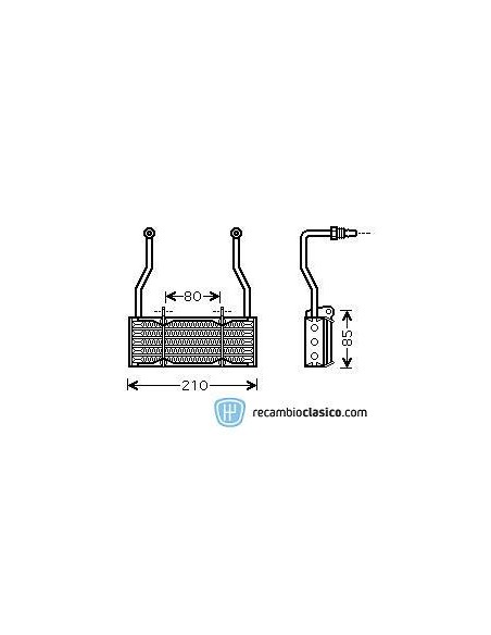 Comprar Radiador de aceite CITROEN 2CV 70-85 / AMI 69-77 /