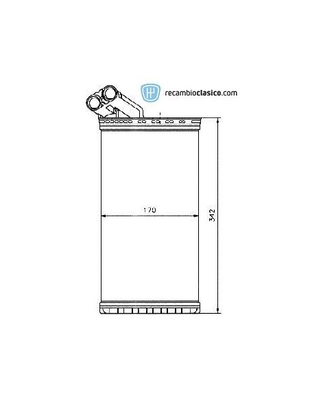 Comprar radiador de calefacción FIAT Ulysse/Scudo 96- online