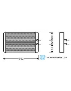 Comprar radiador de calefacción PEUGEOT Boxer 01-06 online
