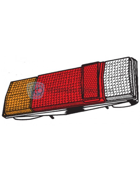 Comprar Piloto trasero izquierda Fiat 124 Spider Fase 2 online