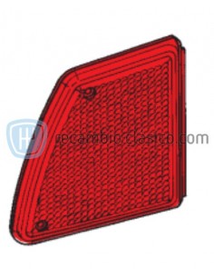 Tulipa intermitente trasera izquierda roja Fiat X 1/9 2