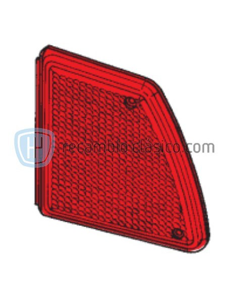 Comprar Tulipa intermitente trasera derecha roja Fiat X 1/9