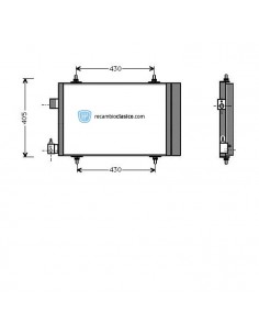 Comprar Condensador aire acondicionado Xsara 97-05 online