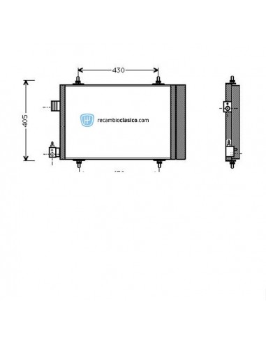 Comprar Condensador aire acondicionado PEUGEOT Partner 96-