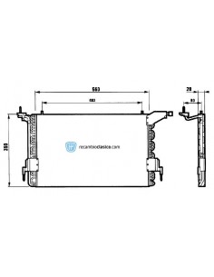 Comprar Condensador aire acondicionado PEUGEOT Partner 96- /