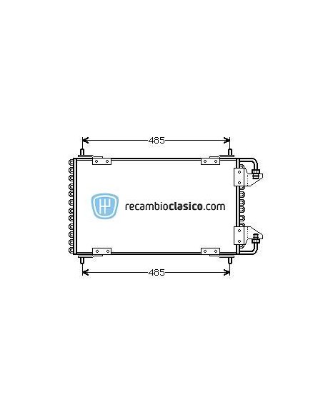 Comprar Condensador aire acondicionado CITROEN BX 19 1.9 GTi