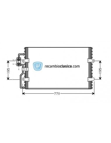 Comprar Condensador aire acondicionado CITROEN Jumpy online