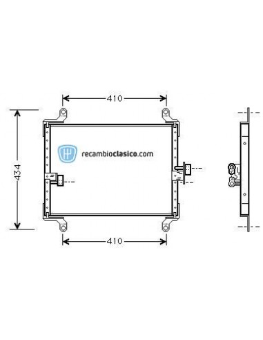 Comprar Condensador aire acondicionado PEUGEOT BOXER 94 online