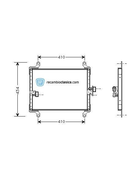 Comprar Condensador aire acondicionado PEUGEOT BOXER 94 online