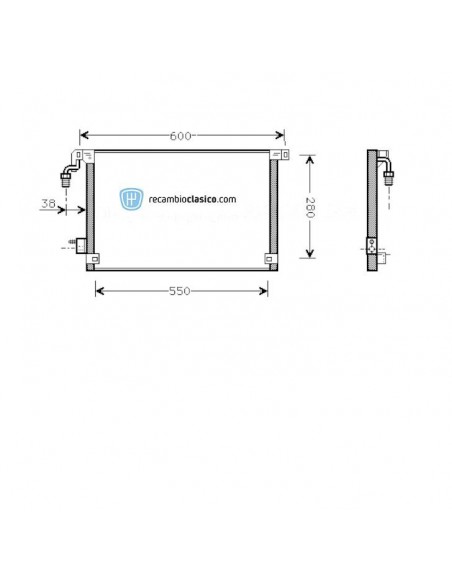 Comprar Condensador CITROEN SAXO 98-00 online