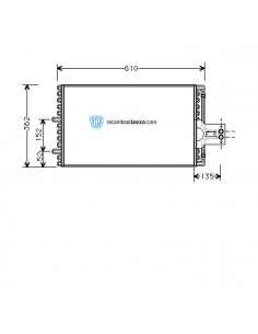 Comprar Condensador aire acondicionado CITROEN XANTIA 93- online