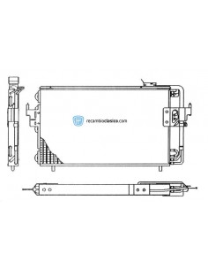 Comprar Condensador aire acondicionado CITROEN ZX 91-97 online