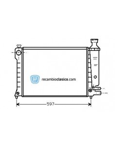 Comprar Radiador refrigeración PEUGEOT 605 2.0 89-99 online
