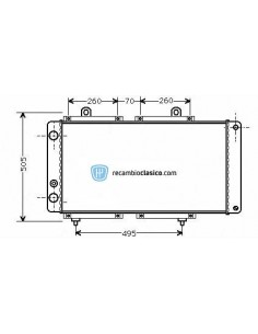 Comprar Radiador refrigeración FIAT Ducato 82 online