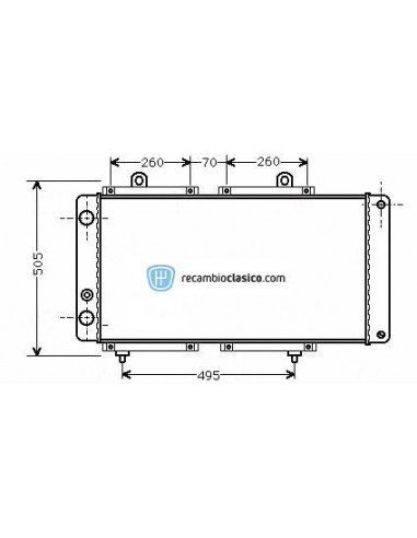 Comprar Radiador refrigeración FIAT Ducato 82 online