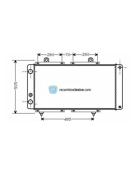 Comprar Radiador refrigeración FIAT Ducato 82 online
