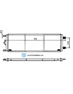 Comprar Radiador refrigeración CITROEN XM 2.5 TD 94- online