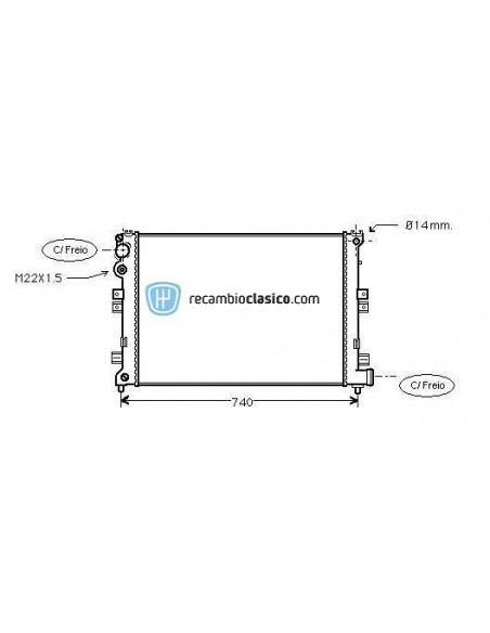 Comprar Radiador refrigeración PEUGEOT Expert 2.0HDi online