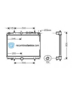 Comprar Radiador refrigeración CITROEN Xantia 3.0 V6 / 2.1TD