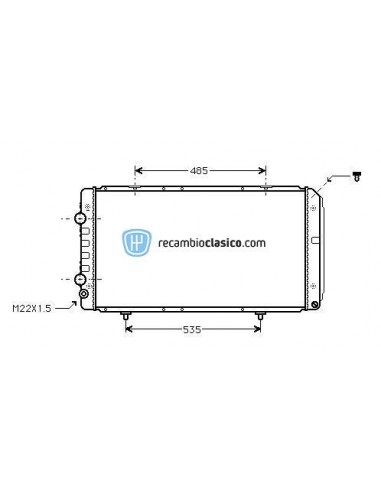 Comprar Radiador refrigeración FIAT Ducato 1.9D 1.9TD online