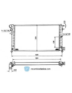 Comprar Radiador refrigeración CITROEN SAXO 1.5D online