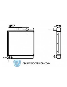 Comprar Radiador refrigeración Authi Morris 1100 / 1275 GT / 2