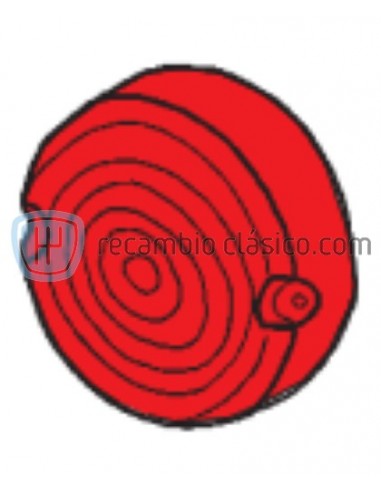 Comprar Tulipa redonda roja trasera Fiat 1300 y 1500 online