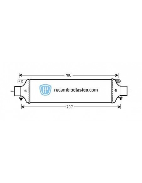 Comprar Intercooler LANCIA Delta III 2.0 D 08-14 online Comprar Intercooler LANCIA Delta III 2.0 D 08-14 online