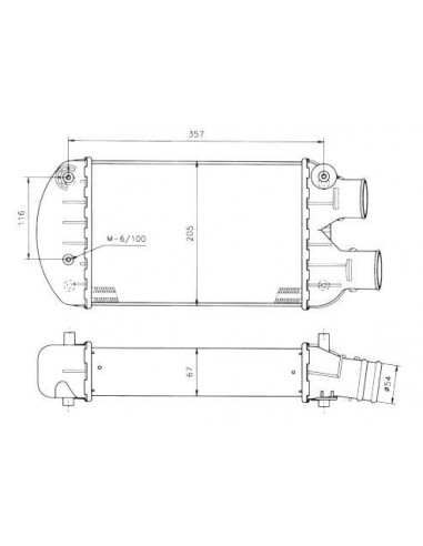 Comprar Intercooler FIAT Bravo 1.9TD//Brava 1.9TD//Marea 1.9TD