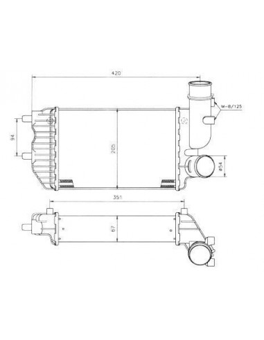 Comprar Intercooler PEUGEOT BOXER 1.9TD online