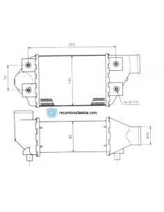 Comprar Intercooler FIAT Uno 1.3 TURBO online