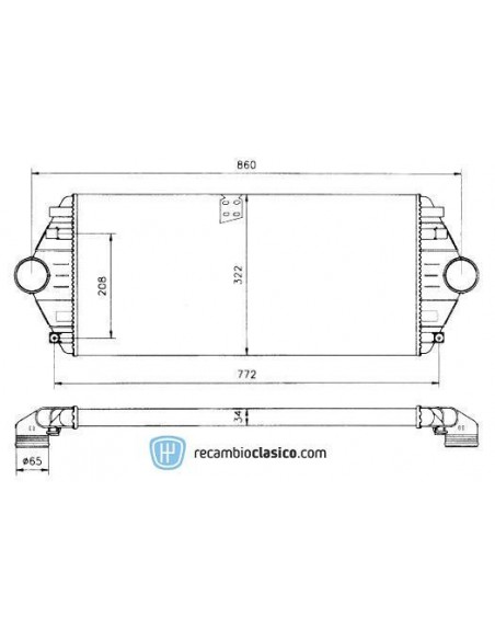 Comprar Intercooler PEUGEOT 806-Exper online